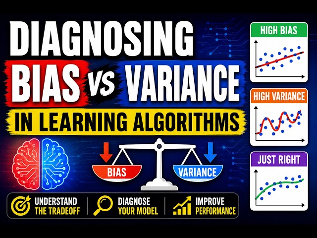 Diagnosing Bias vs Variance in Machine Learning
