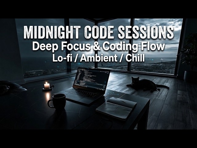 Programming Music for Deep Work and Clean Coding Flow - Minimal Ambient Electronic Focus Sound