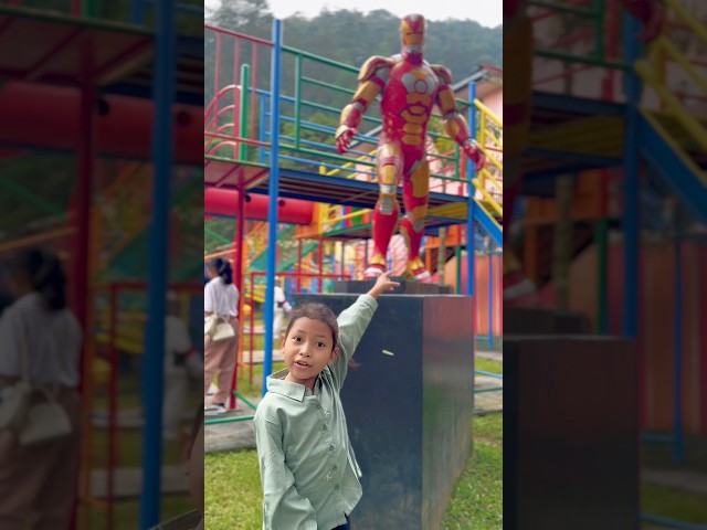 Bermain perosotan & panjat panjatan seru banget #pancasakatv #bermain #funny #shorts