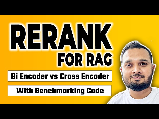 RAG Reranking Explained: Bi-Encoder vs Cross-Encoder (with benchmarking code)