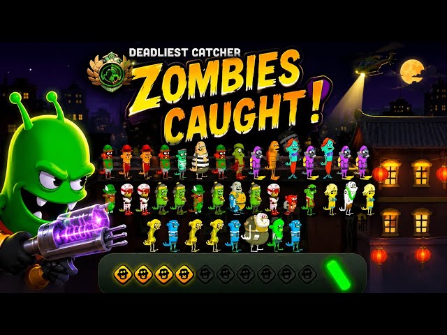 NEW START ZOMBIE CATCHERS WITHOUT CHEATS! LEVEL 80!
