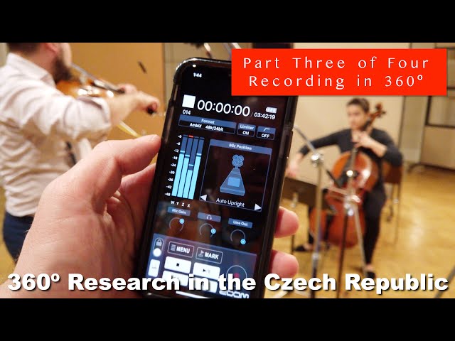 Recording in 360º in Czechia | Logic Pro X On the Road | PART THREE
