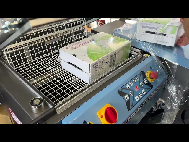 Shrink Wrap Machine All-in-One  4-GPEKH-145, One Step Shrink Wrapping Machine - Hooded Style Wrapper
