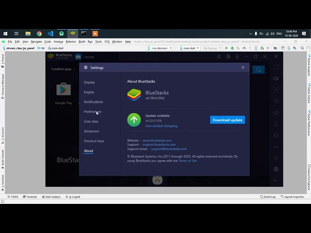 How to enable ADB in new Bluestack | Android Debugging.