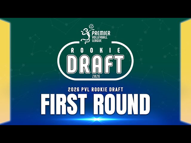Round 1 picks | 2026 PVL Rookie Draft