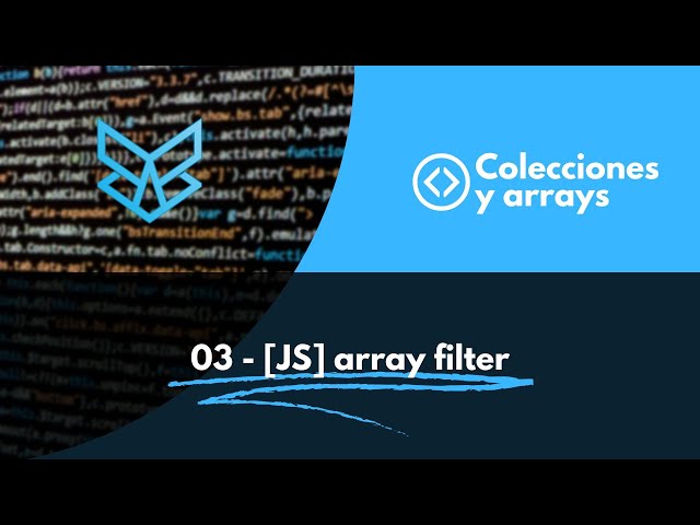 03 - [JS] array filter