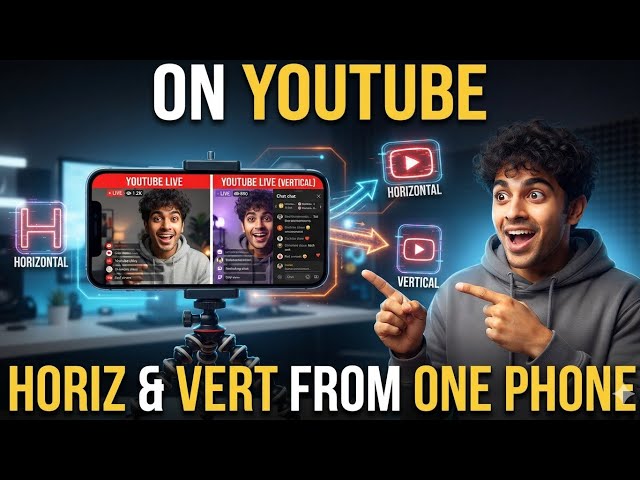 YouTube's New Hidden Feature? Dual Streaming from One Phone!
