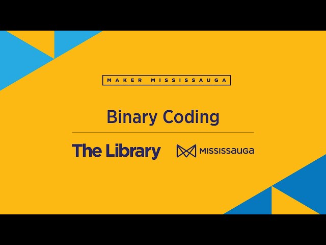 STEAM – Binary Coding: Write your name in binary code (Grades 2-5)