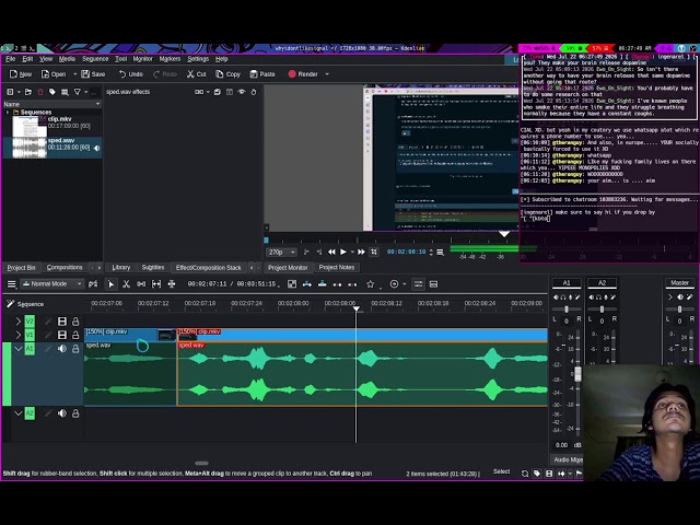 Gentoo Linux (Dev Work, Chatting, am i gonna relapse?, NEOVIM BABY) #gentoo #linux #withdrawals