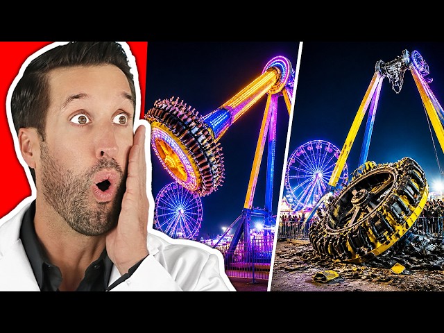 ER Doctor REACTS to Insane Theme Park Ride Injuries