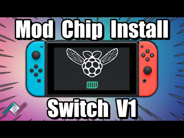 Modchip Install on Patched Nintendo Switch V1 | Custom Work in Action