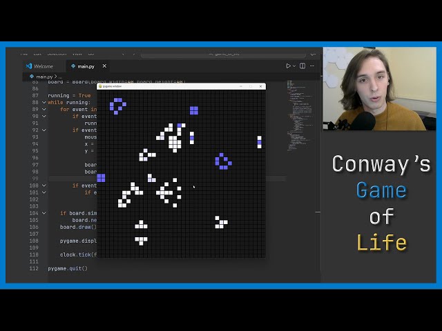 Making Conway's Game of Life in Python