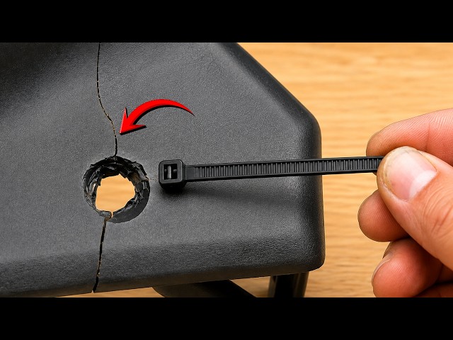 Plastic Welding Secret 😱 Fix Broken Plastic and Make It Look Brand New!