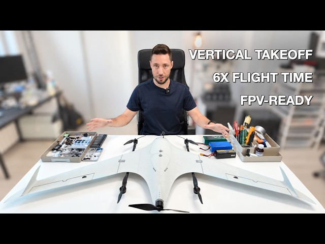I Designed A VTOL Drone Anyone Can 3D Print & Fly