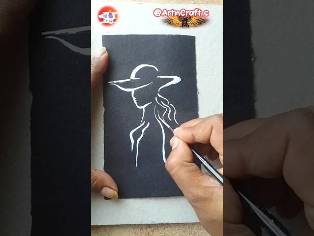 Simple Line Art Tutorial | #shorts #viral #trending