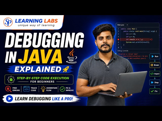 Debugging in Java Explained  | Step-by-Step Code Execution for Beginners