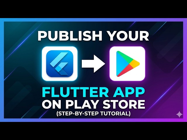 Complete Guide (2026): Publish a Flutter App to Google Play Store #flutter #flutterdev