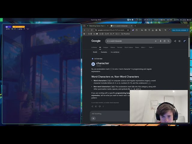 Bash Scripting #22 - HackerRank - Regex (group matching)