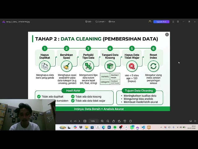 "Rancang Bangun Dashboard Prediksi Penyakit Jantung dengan Machine Learning & Streamlit"