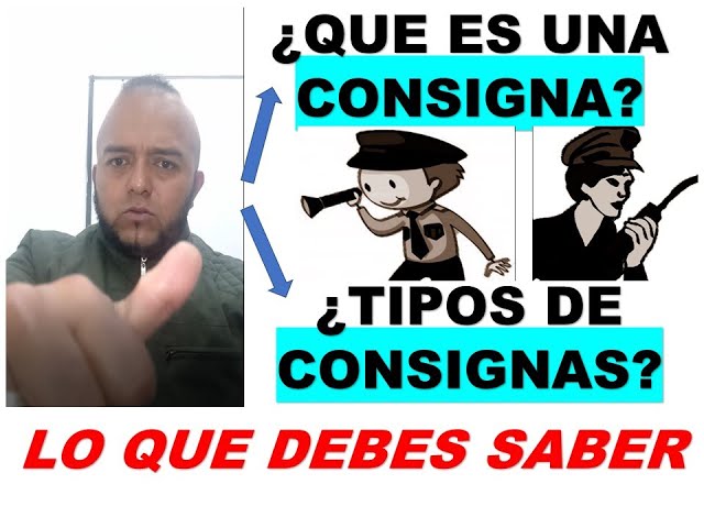 TUTORIAL CONSIGNAS VIGILANCIA, SEGURIDAD PRIVADA