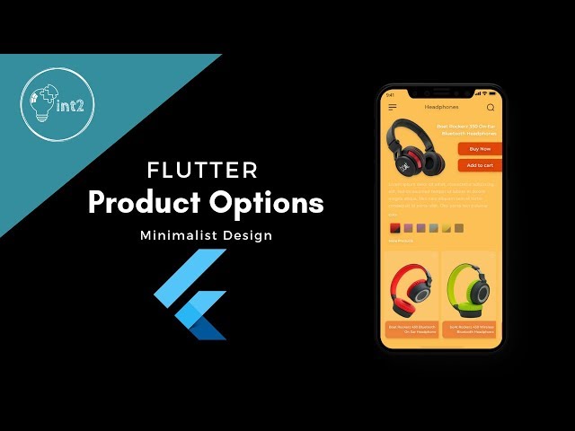 Flutter eCommerce App: Product Options - Speed Code | Part2