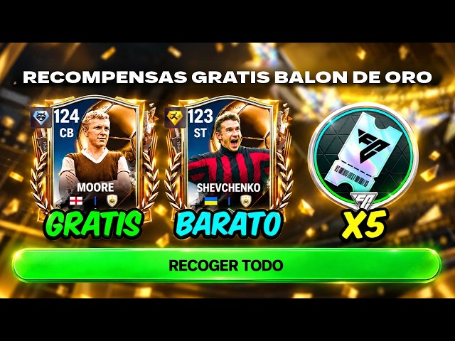 TOTAL MADNESS! All This for FREE from the Ballon d'Or in FC Mobile...