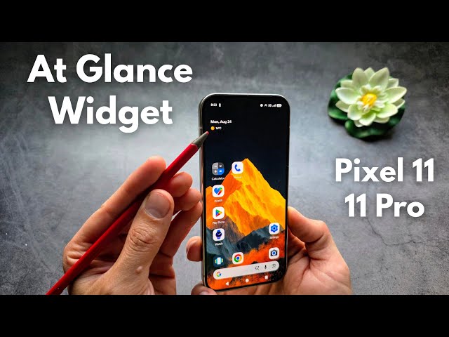 How to Remove at Glance Widget on Google Pixel 11 / 11 Pro - Remove Date / Weather Widget from Home