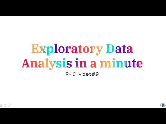 Exploratory Data Analysis in minutes