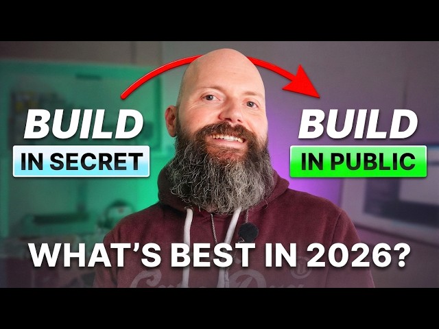Is building in public still worth it in 2026?