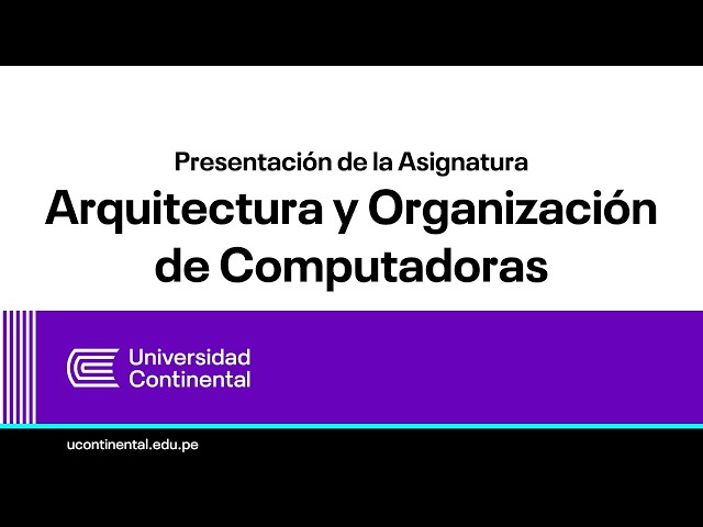 Computer Architecture and Organization