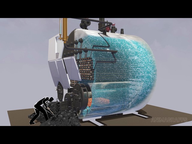 How a Trans-Atlantic Steam Ship Worked