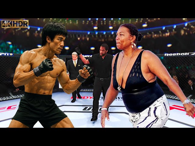 TRUE Bruce Lee vs. Queen Latifah | EA Sports UFC 5