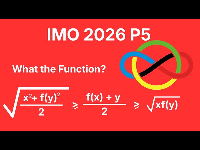 IMO 2026 - P5: A BEAUTIFUL functional inequality