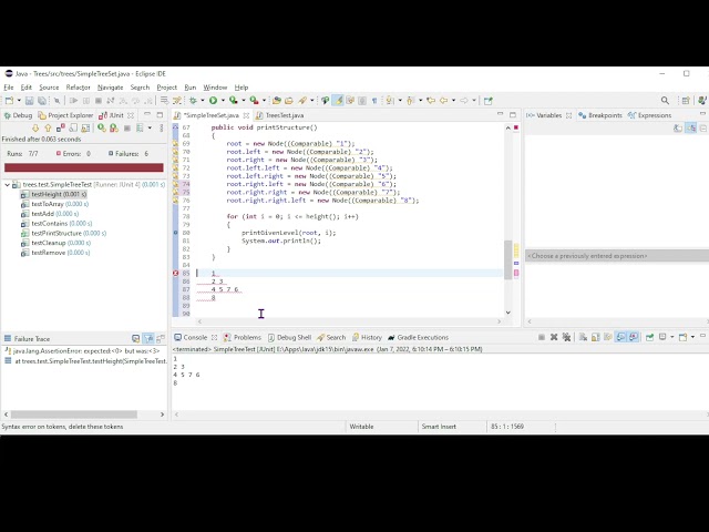 Trees - Print Structure - 2