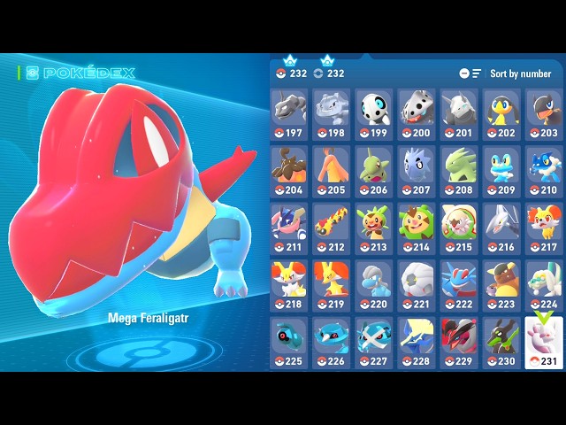 Pokémon Legends Z-A - Full Pokédex Complete