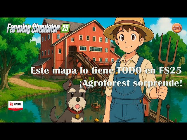 Descubre Agroforest | ¡NUEVOS MAPAS en Farming Simulator 25!