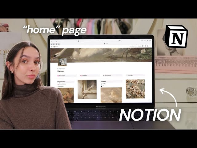 How to GET ORGANIZED in NOTION (and make it look beautiful) from scratch | Organize your life in ...