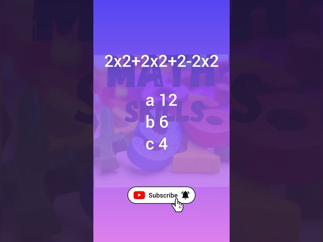 only for genius #maths #mathskills #mathstricks #mathpuzzle