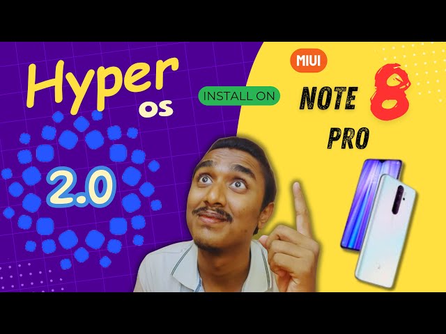 Redmi Note 8 Pro Gets HyperOS 2.0! 🚀 (Must-Try Update!)⚡