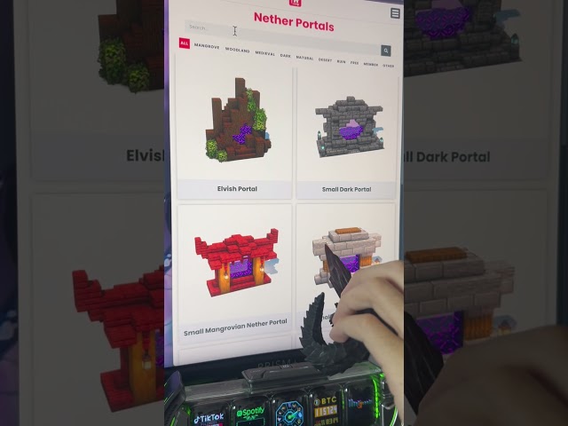 Learn how to build aMinecraft structure with picture tutorials. #minecraft  #minecraftbuilding
