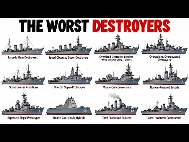 Every Failed Destroyer Concept Explained