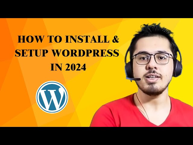 How to install & setup wordpress in 2024 | Code with Harry