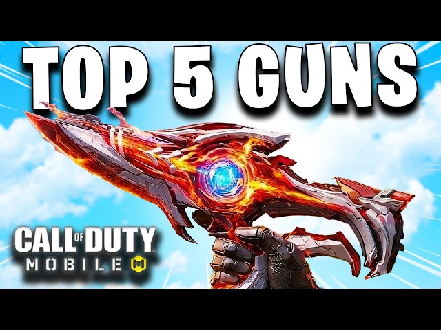 The TOP 5 BEST GUNS in COD Mobile Right Now
