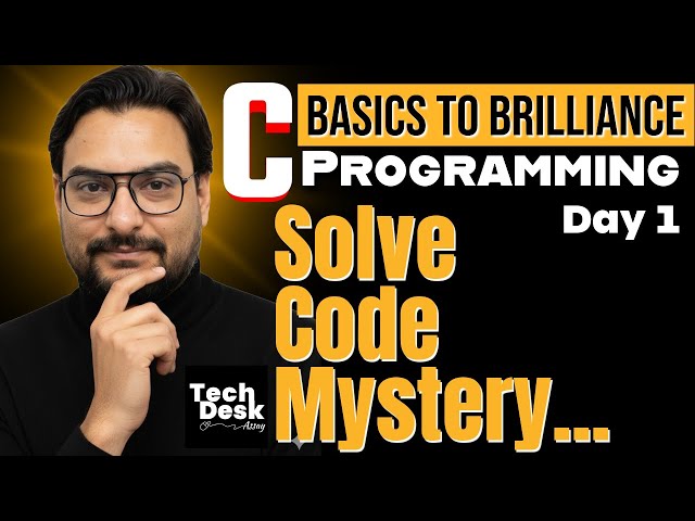 C Programming Full Course in Hindi | Understand Computer Hardware | Day 1| By Deepraj Jangid Sir