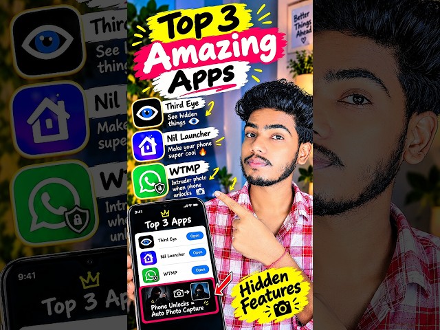 ये 3 Android Apps आपको जरूर Try करनी चाहिए 😱 | Hidden Apps