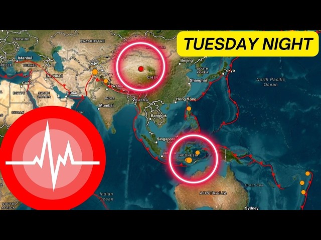 China Earthquake activity....,Watching the Java Trench area for larger EQ. Tuesday Night update.
