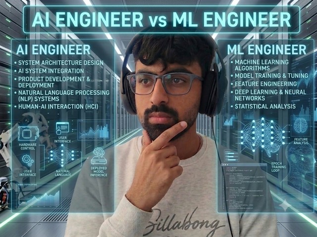 AI Engineer vs ML Engineer 🤖⚡ | The SIMPLEST Real-World Example That Changes Everything!
