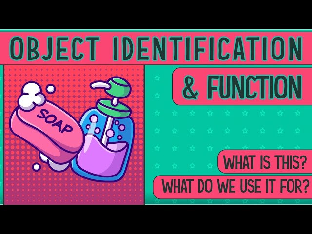What Is It? Object Identification & Function for Preschool & Kindergarten
