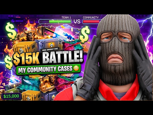 $15K Battle with My Community Cases 😭 (SC)