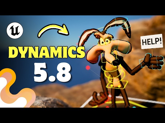 NEW Control Rig Physics DYNAMICS | Unreal Engine 5.8